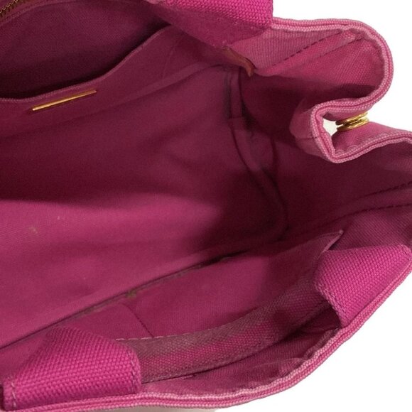 Auth PRADA CANAPA MINI B2439G Pink Canvas - Tote Bag - Picture 6 of 6